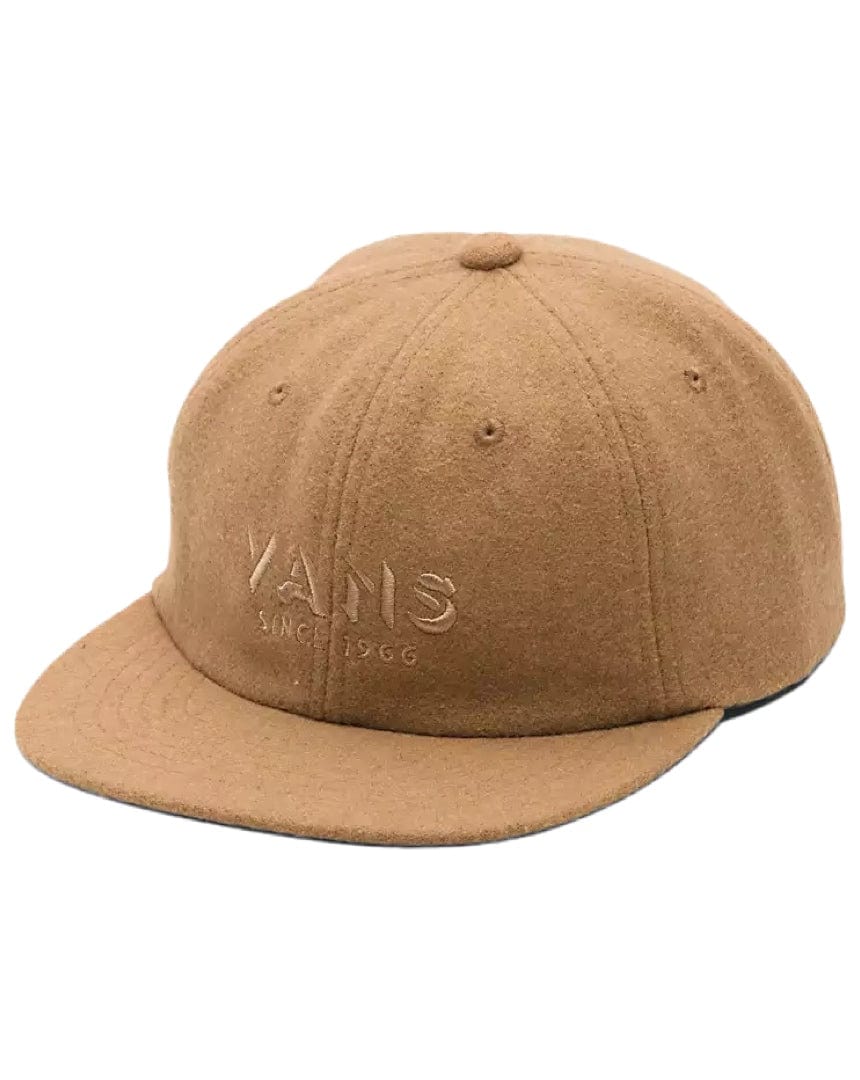 Vans Clark Vintage Unstructured Strapback - Bone Brown - VN0A7PQ85RJ - 196570202552