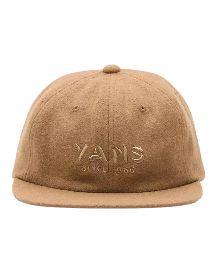 Vans Clark Vintage Unstructured Strapback - Bone Brown - VN0A7PQ85RJ - 196570202552