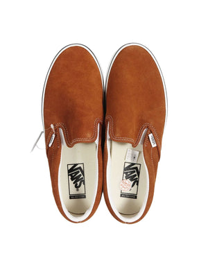 Vans Classic Slip-On - Suede Glazed Ginger - -