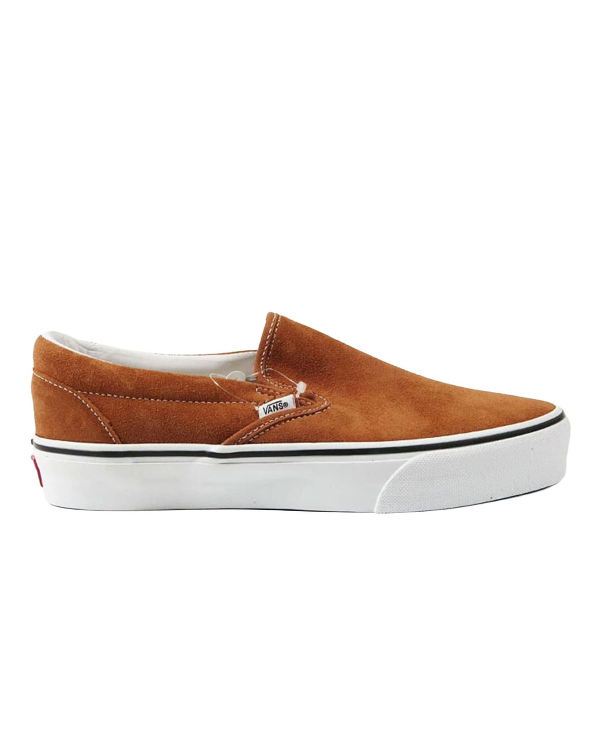 Vans Classic Slip-On - Suede Glazed Ginger - -