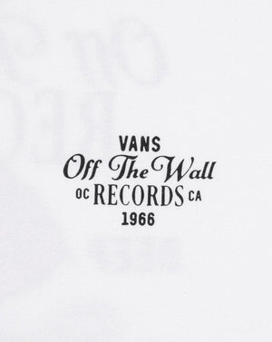 Vans Deep Cut Tee - White - -