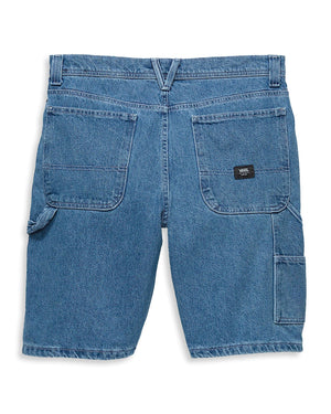 Vans Drill Chore Loose Denim Shorts - Stone Wash - -