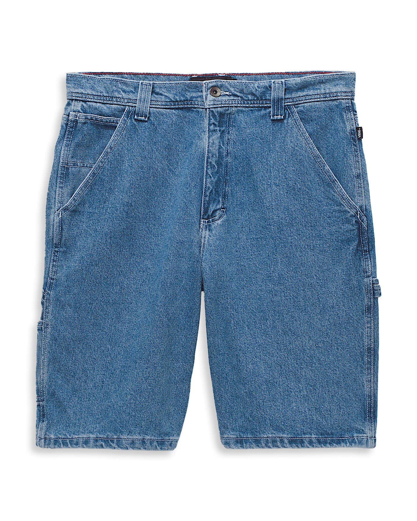 Vans Drill Chore Loose Denim Shorts - Stone Wash - -