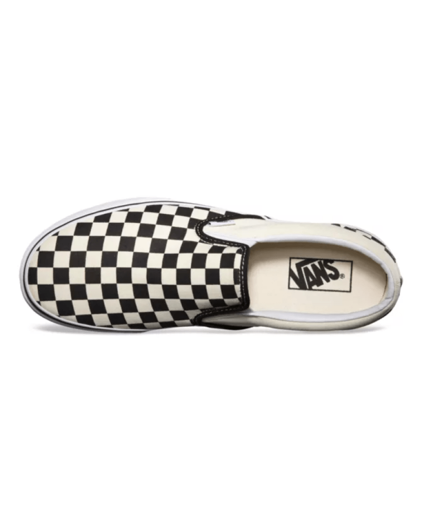 Vans Footwear Vans Classic Slip On -  Black & White Checkerboard