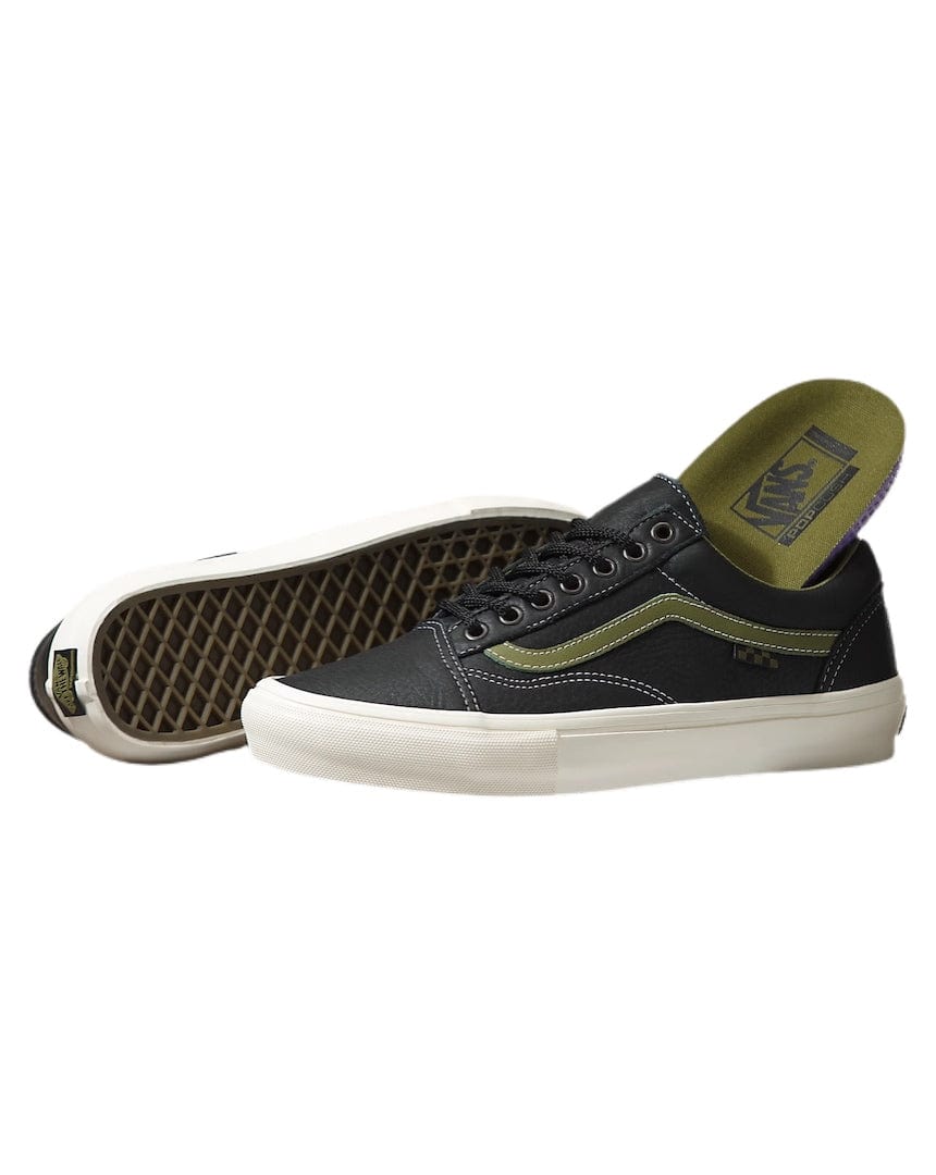 Vans Footwear Vans Skate Old Skool - Butter Leather Black