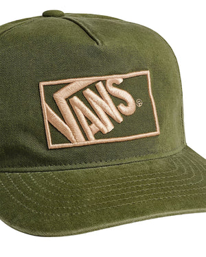 Vans Formula Snapback - Green Balsam - VN000QAFGRK - 198268812388