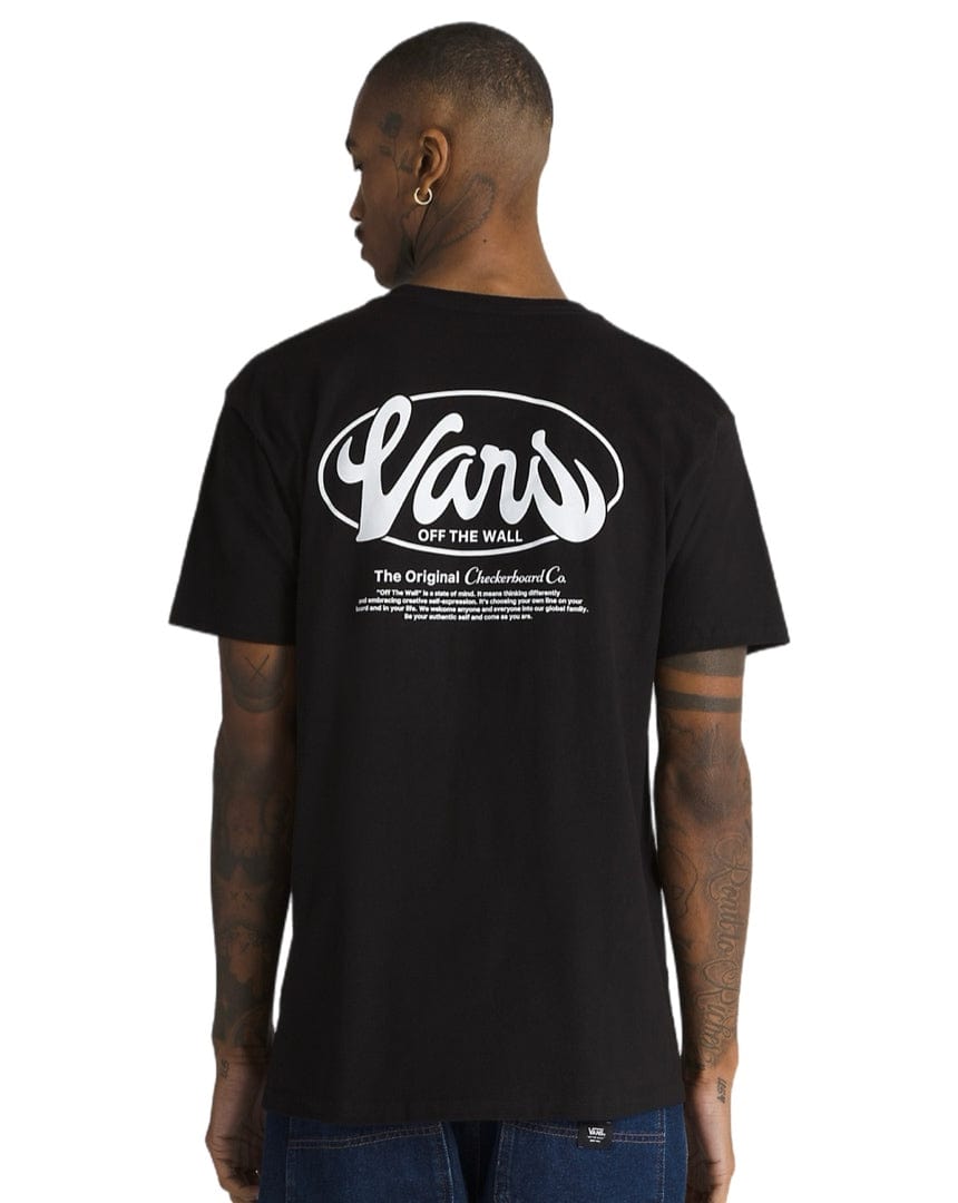 Vans Global Line Tee - Black - -