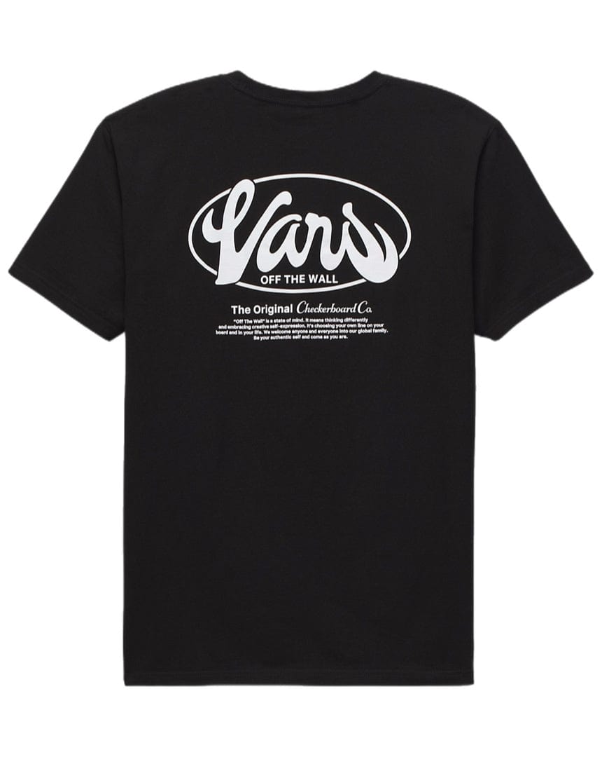 Vans Global Line Tee - Black - VN000HFYBLK - 197065484811