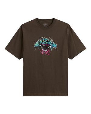 Vans Goofy Ghoul Shirt - Coal Brown - VN000PDYEMP - 197804356669