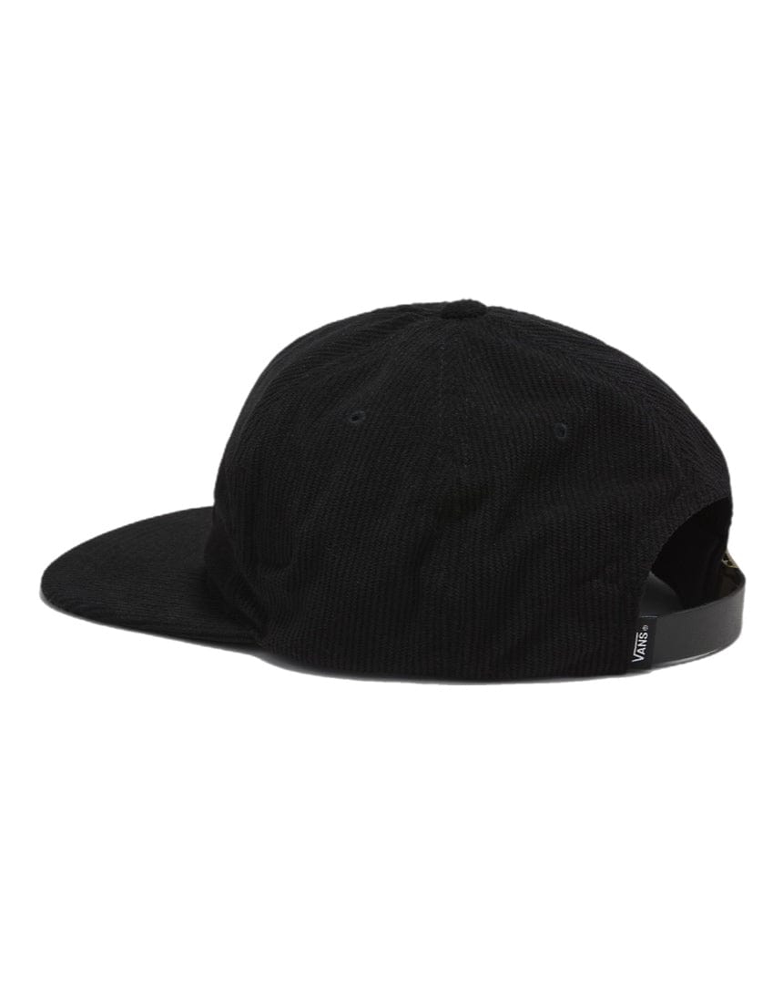 Vans Leisure Low Unstructured Hat - Black - VN000NPBBLK - 197643467786