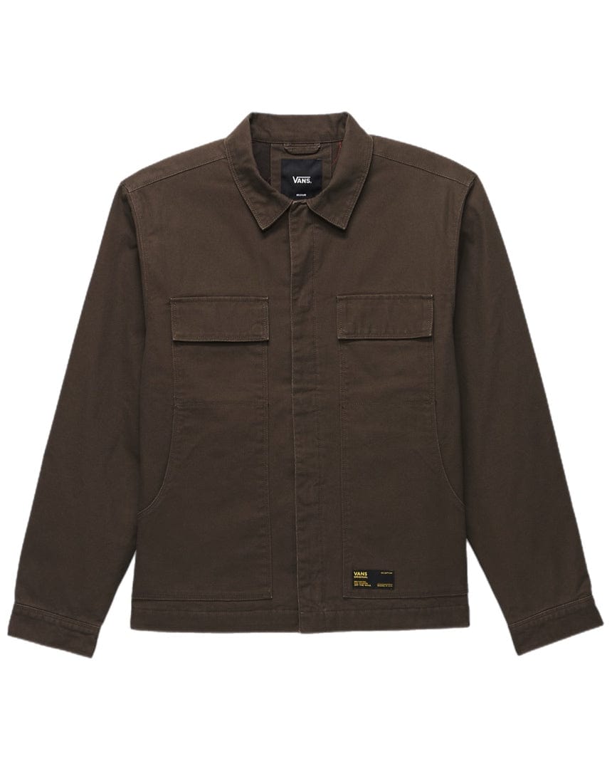 Vans McAvoy Insulted Station Jacket - Turkish Coffee Brown - VN000JW3D4C - 197065470357