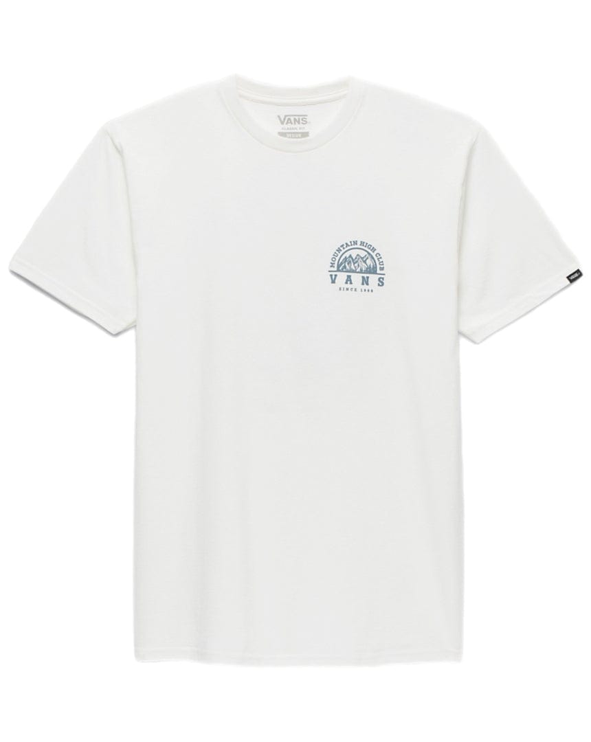 Vans Mountain High Club Tee - Marshmallow - VN000F3CFS8 - 196574908931