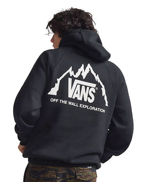Vans MTE Crestline Logo Pullover Hoodie - Black - -