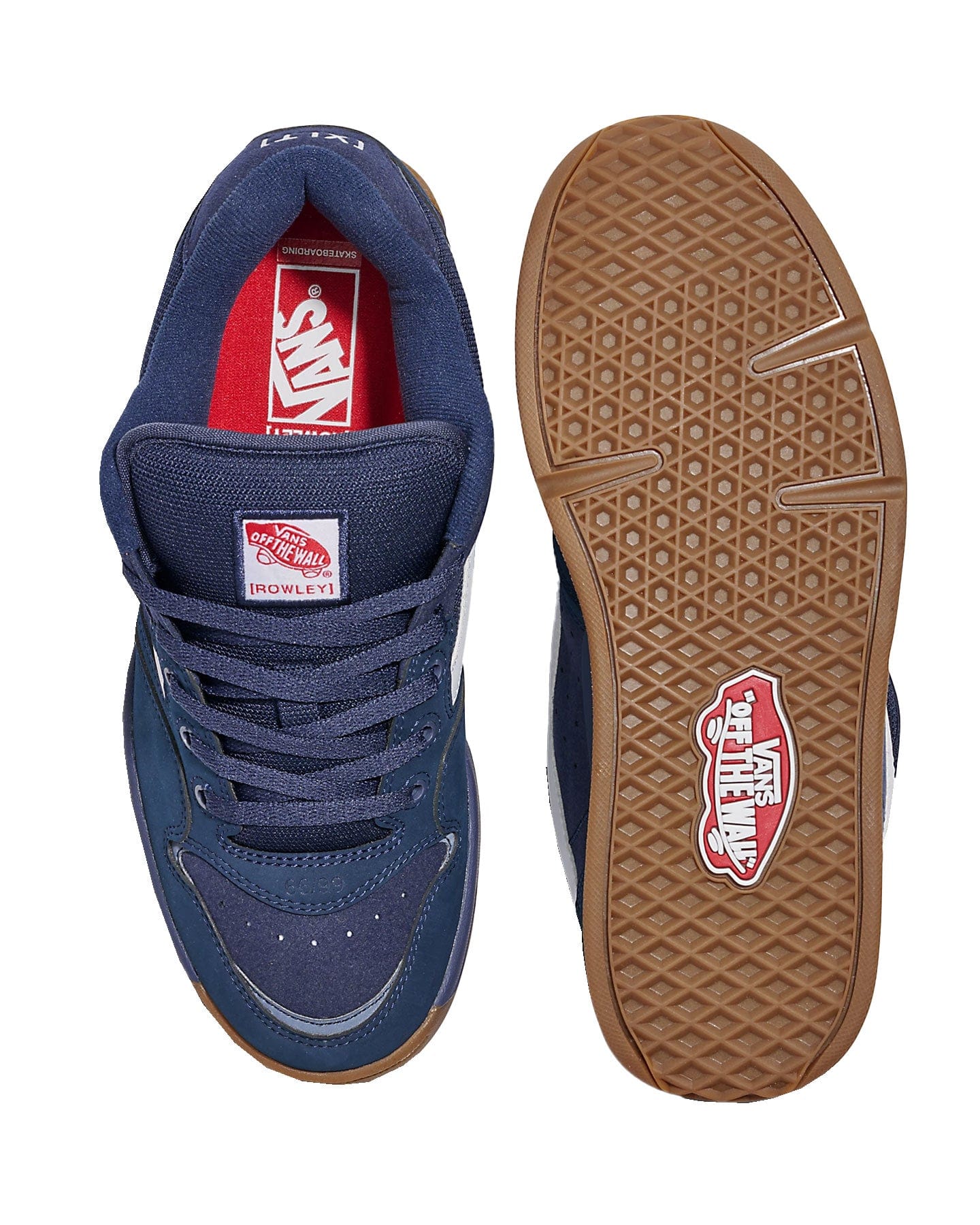Vans Rowley XLT 25th Anniversary Navy Gum Чорні кеди low