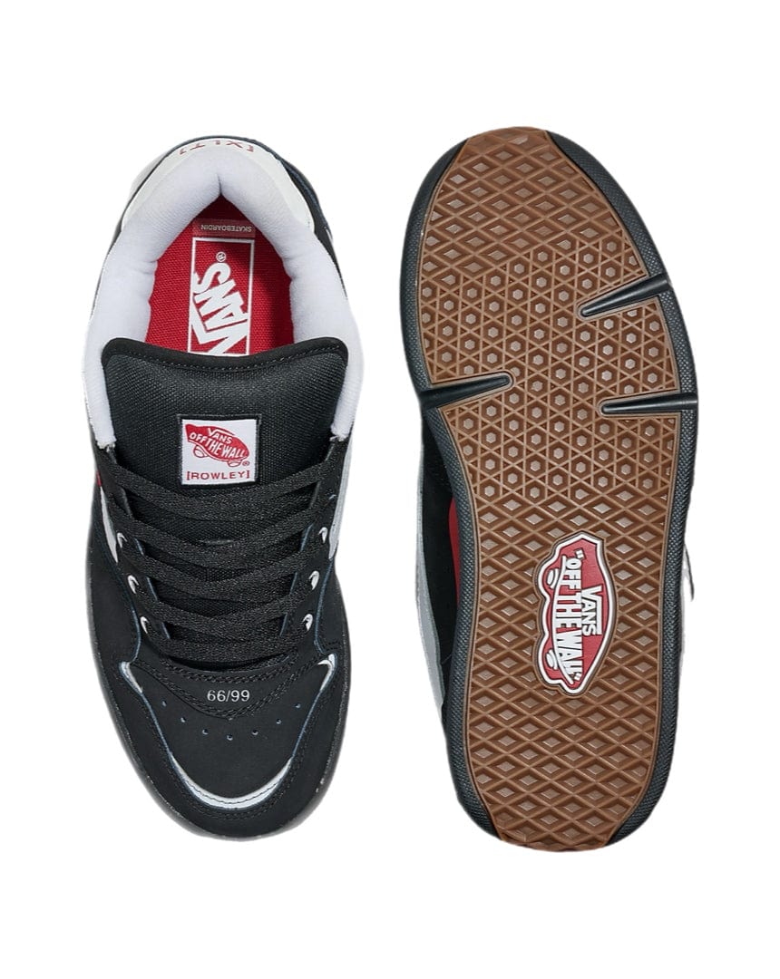 Vans Rowley XLT - Black / White / Red - -