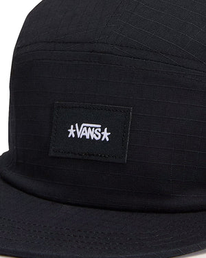 Vans Skate Atiba Haze 5 Panel Hat - Black - VN000R50BLK -