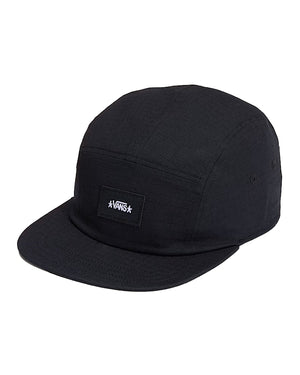 Vans Skate Atiba Haze 5 Panel Hat - Black - VN000R50BLK -