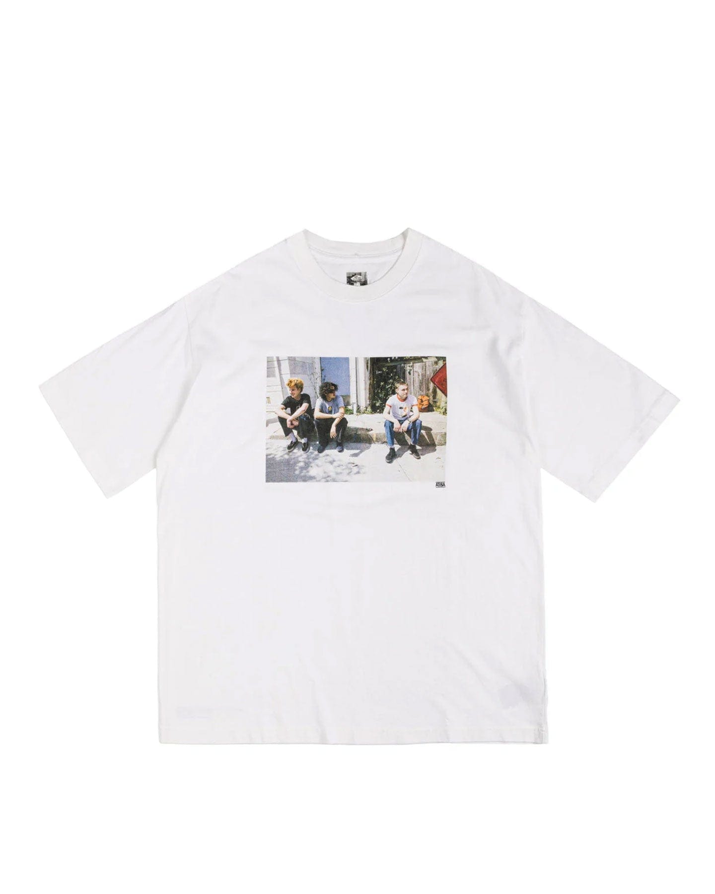 Vans Skate Atiba Haze Curb Crew SS Tee - White - -