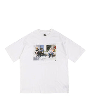 Vans Skate Atiba Haze Curb Crew SS Tee - White - -