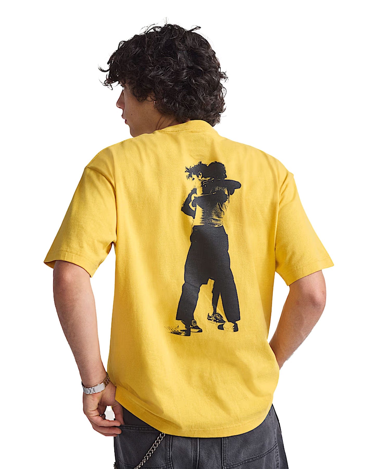 Vans Skate Atiba Haze Hug SS Tee - Spicy Mustard - -