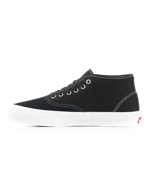 Vans Skate Authentic Mid - Black / White - -