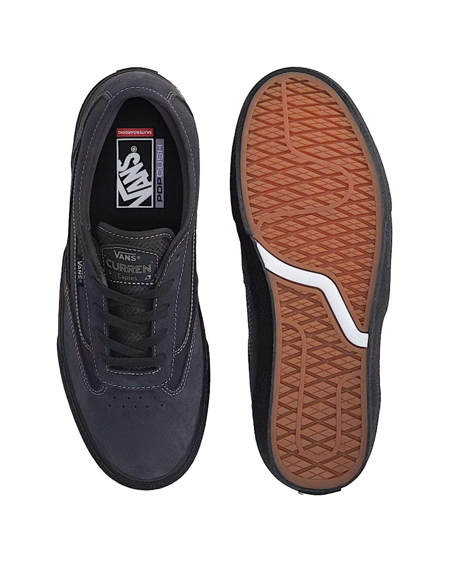 Vans Skate Curren Caples - Charcoal / Black - -