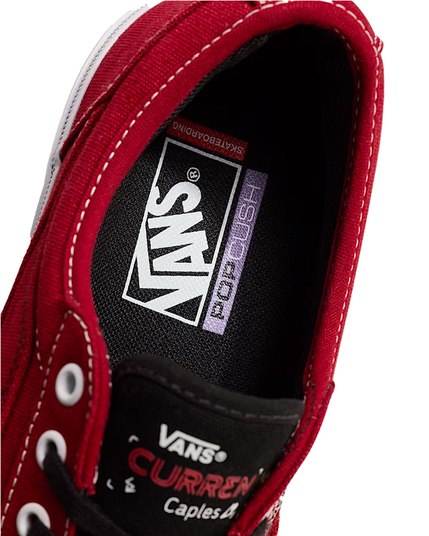 Vans Skate Curren Caples - Red / White - -