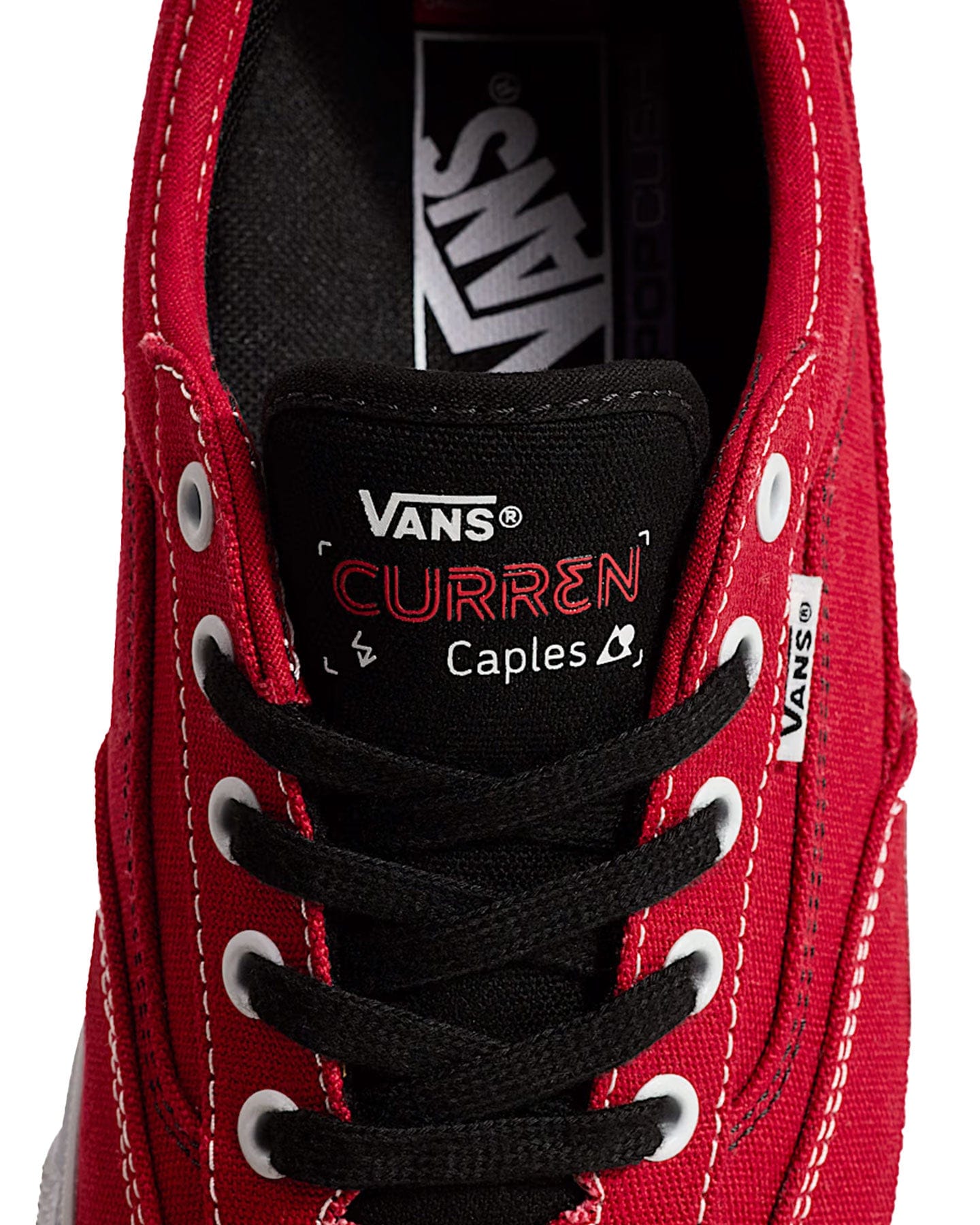 Vans Skate Curren Caples - Red / White - -