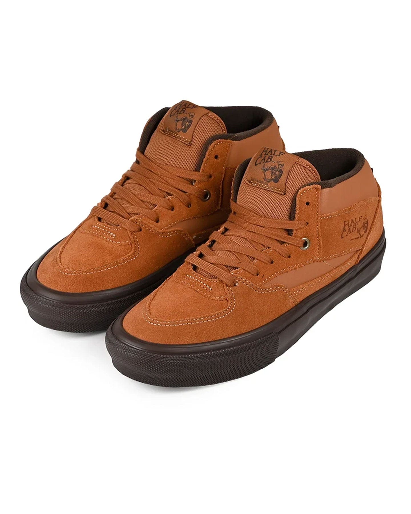 Vans Skate Half Cab - Golden Brown / Gum - -