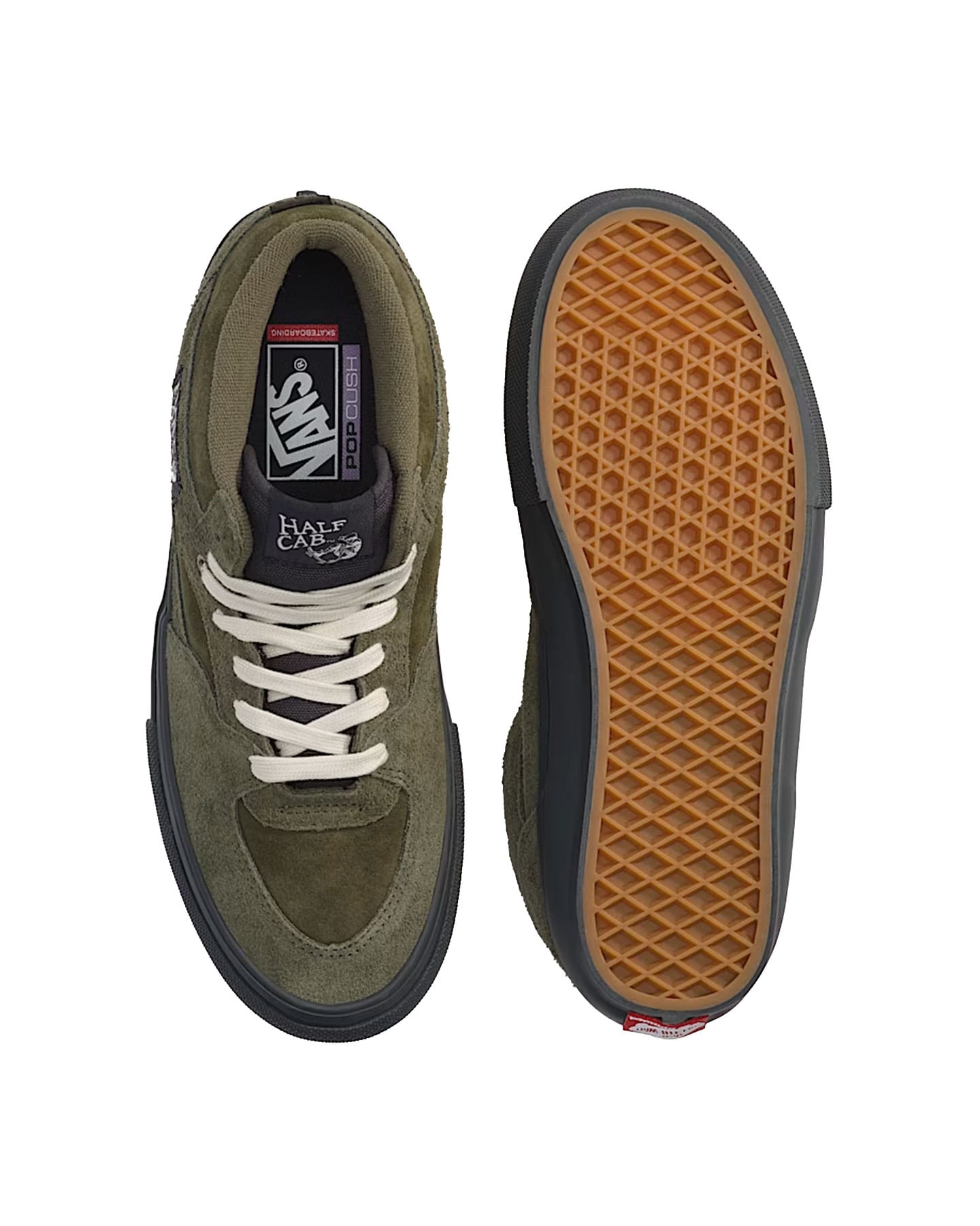 Vans Skate Half Cab - Mossy Olive - -