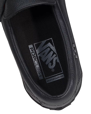 Vans Skate Loafer Leather - Black / Black - -