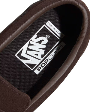 Vans Skate Loafer - Suede Brown / Black - -