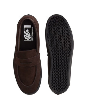 Vans Skate Loafer - Suede Brown / Black - -