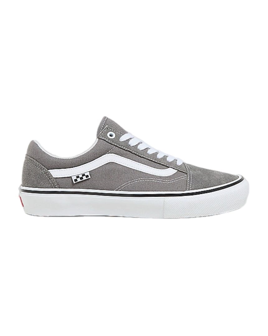 Vans Skate Old Skool - Pewter / White - -