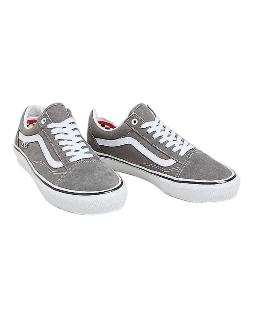 Vans Skate Old Skool - Pewter / White - -