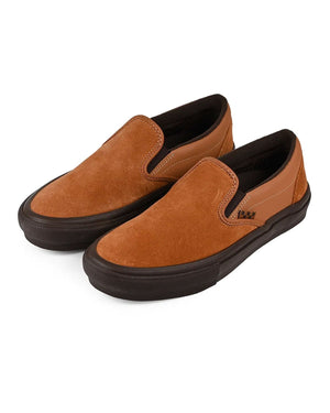 Vans Skate Slip On - Brown / Gum - -