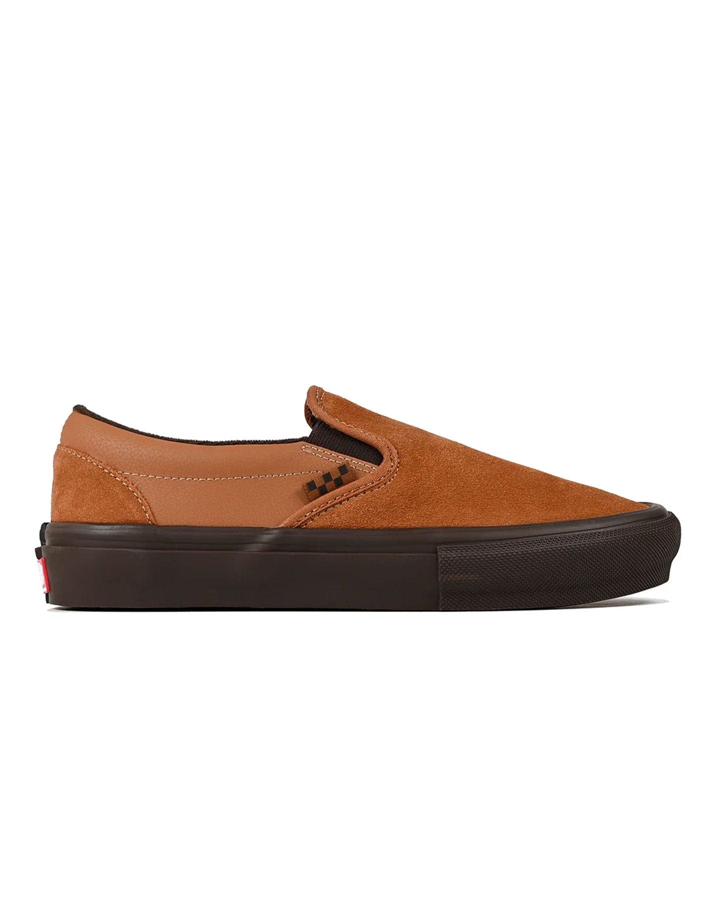 Vans Skate Slip On - Brown / Gum - -