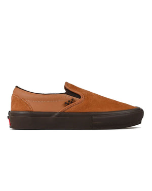 Vans Skate Slip On - Brown / Gum - -