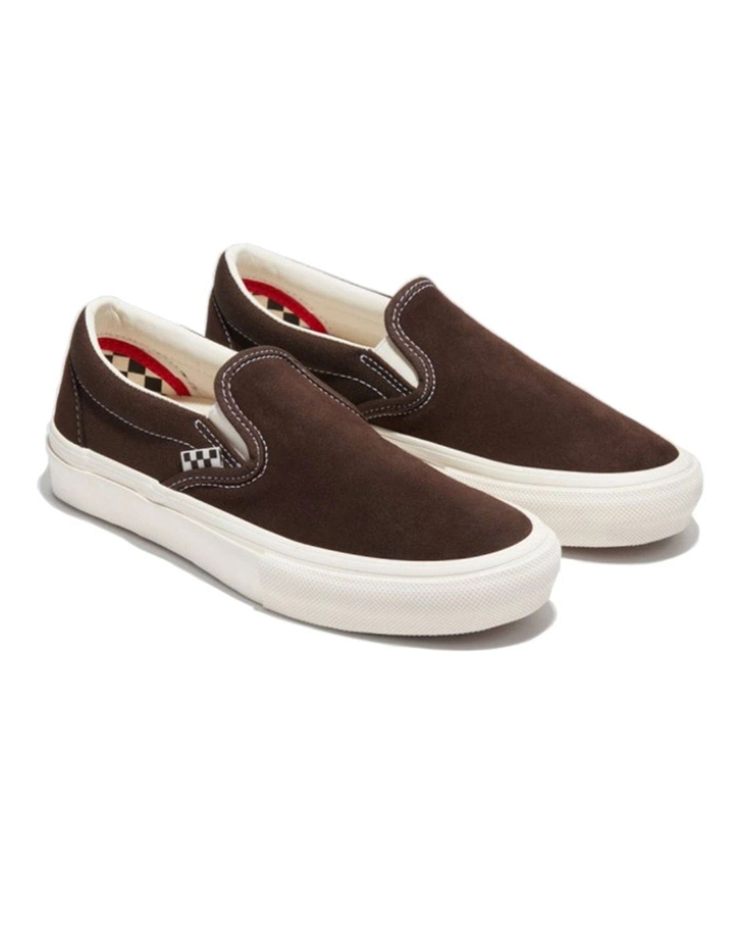 Vans Skate Slip On - Chocolate Brown - -