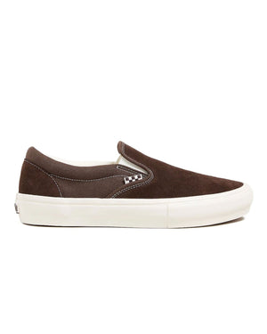 Vans Skate Slip On - Chocolate Brown - -