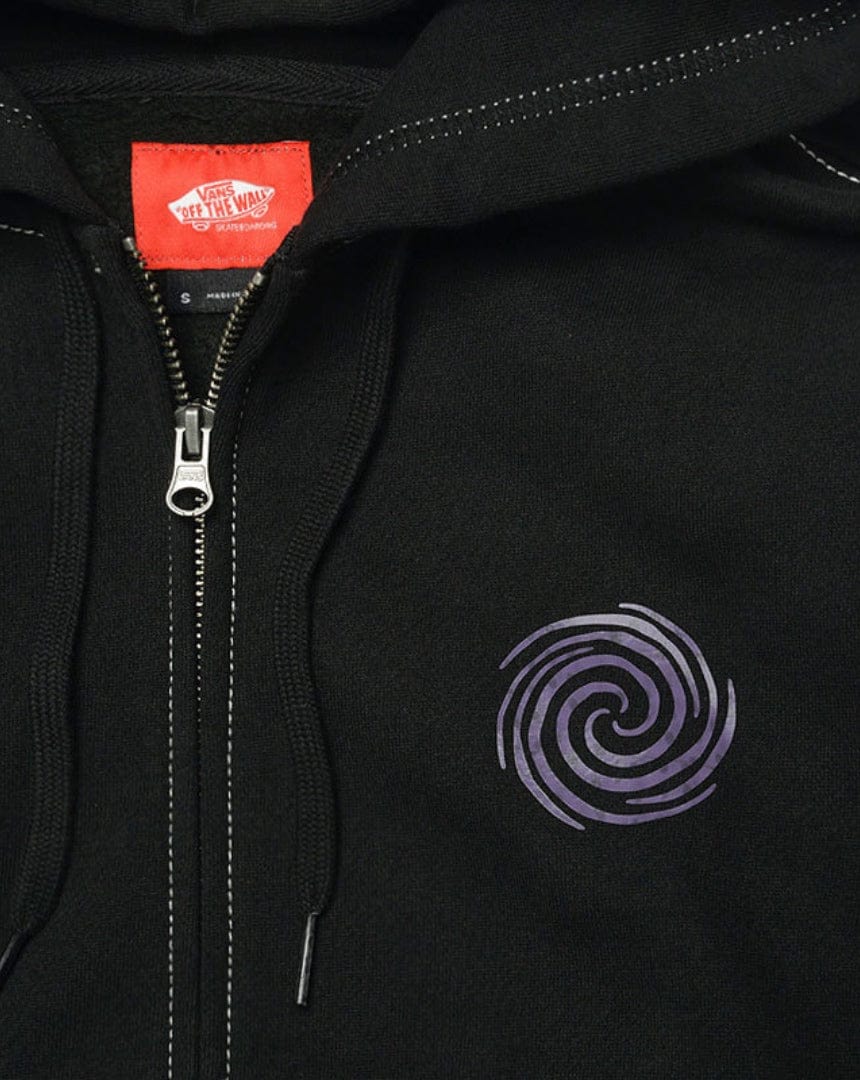 Vans Skate Swirl Zip Up - Black - -