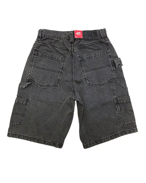 Vans Skate Utility Loose Denim Shorts - Black Denim - -