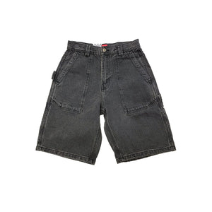 Vans Skate Utility Loose Denim Shorts - Black Denim - VN000RHPQ47 - 197804606399
