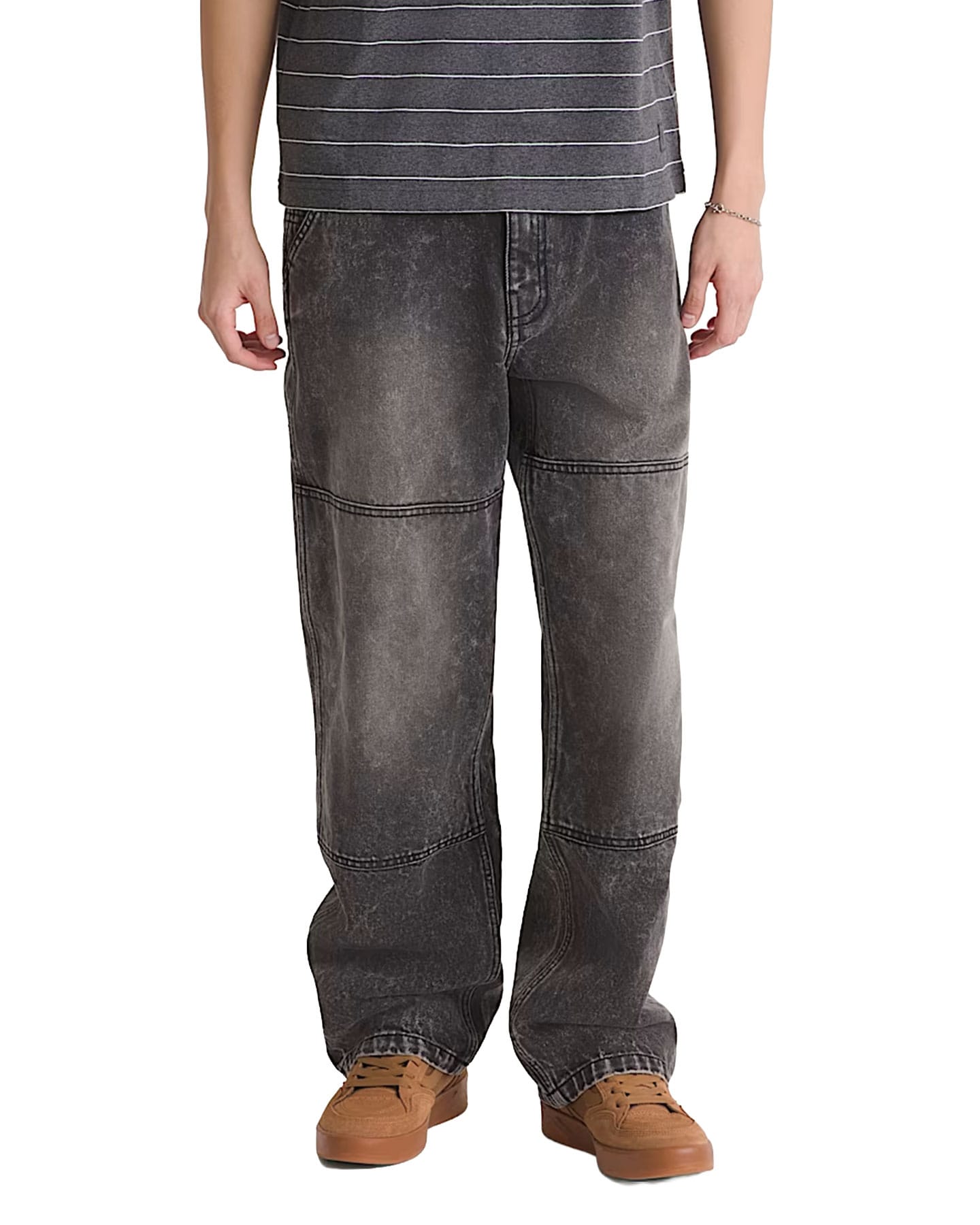 Vans x Rowan Double Knee Jeans 2.0 - Stonewash Black - -