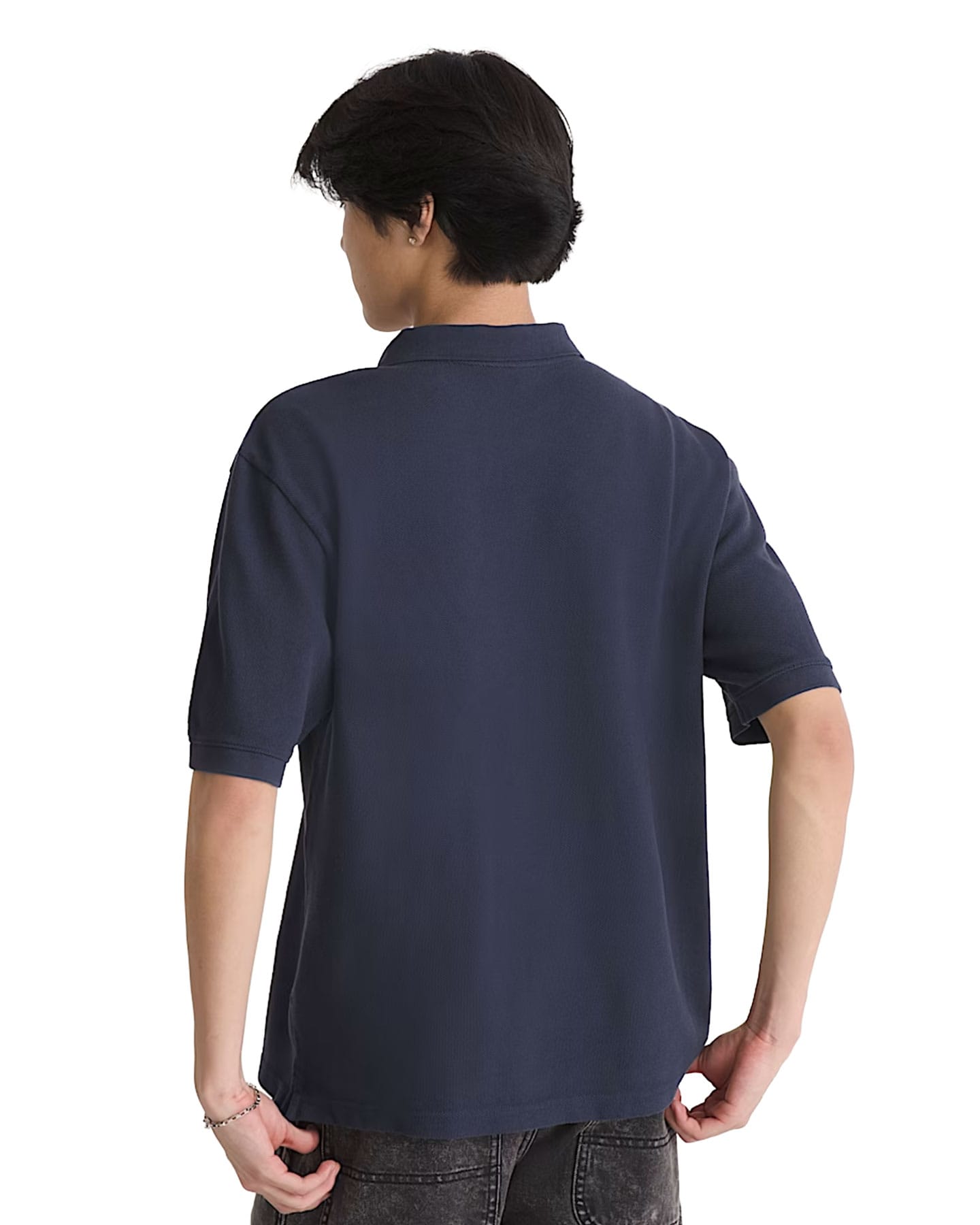 Vans x Rowan Z Washed Polo - Parisian Night Blue - -