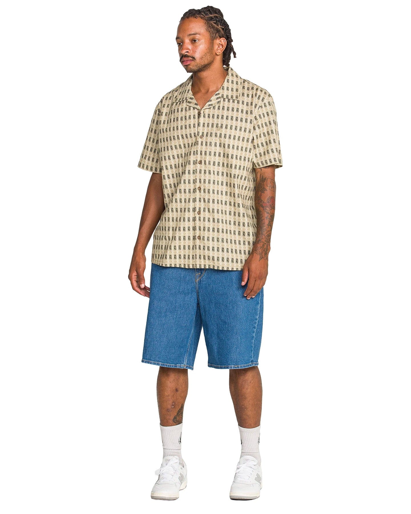 Volcom Billow Denim Short 22 - Bold Blue - -