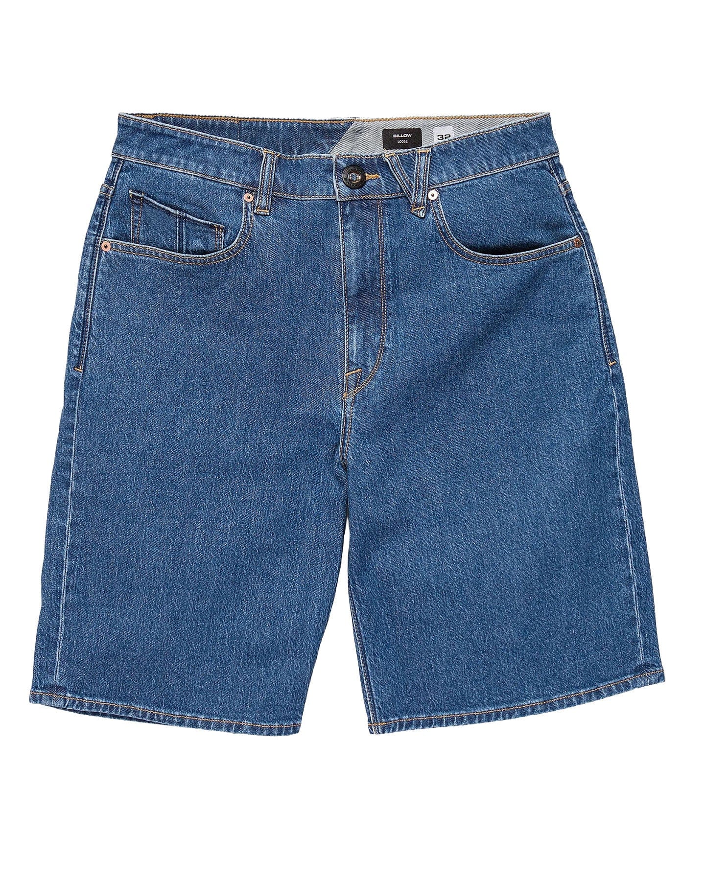 Volcom Billow Denim Short 22 - Bold Blue - -