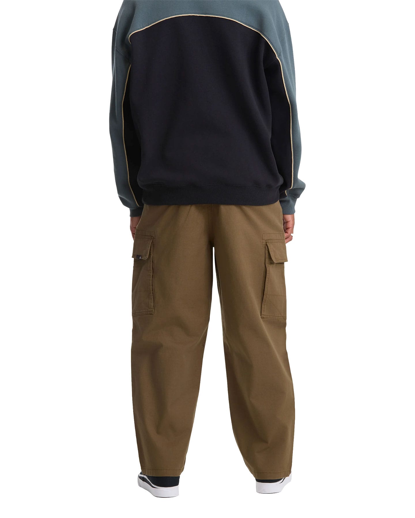 Volcom Billow Tapered EW Cargo Pants - Sage Leaf - -