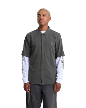 Volcom Chavo Button Down Shirt - Castlerock - -