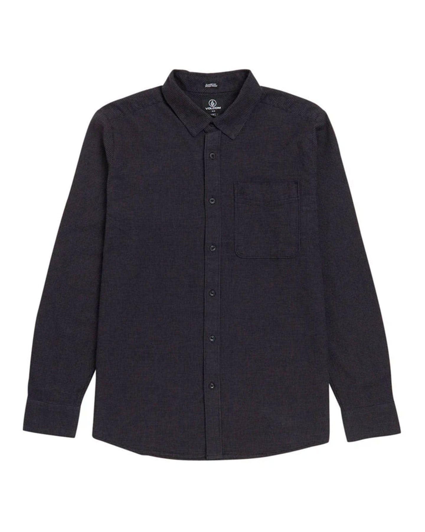 Volcom Date Knight Longsleeve - Black Combo - -